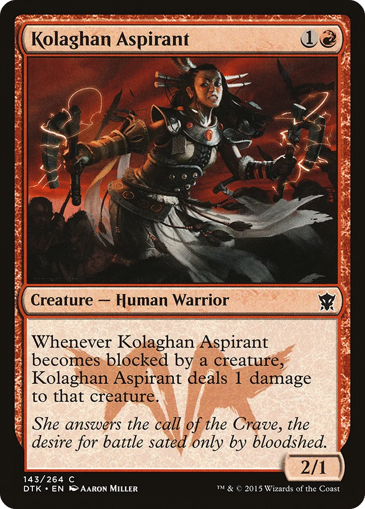 Kolaghan Aspirant · Dragons of Tarkir