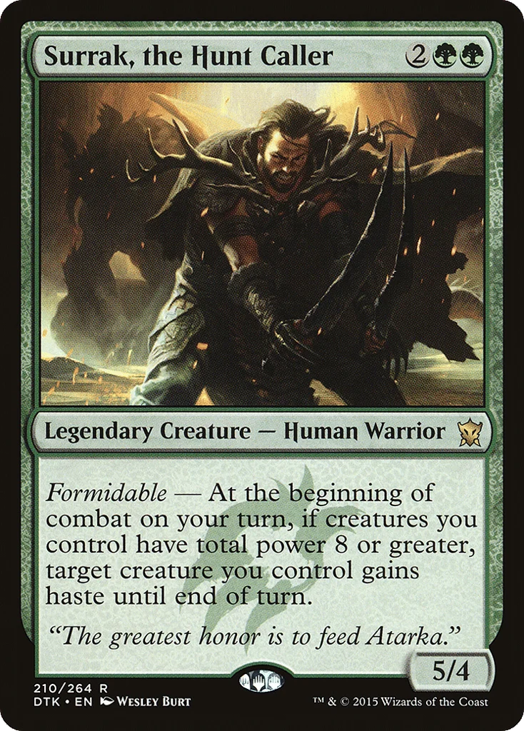 Surrak, the Hunt Caller · Dragons of Tarkir