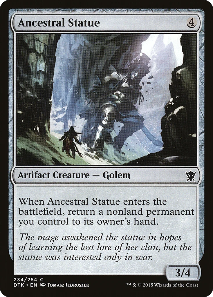 Ancestral Statue · Dragons of Tarkir
