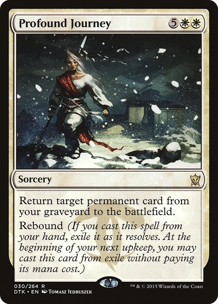 Profound Journey · Dragons of Tarkir