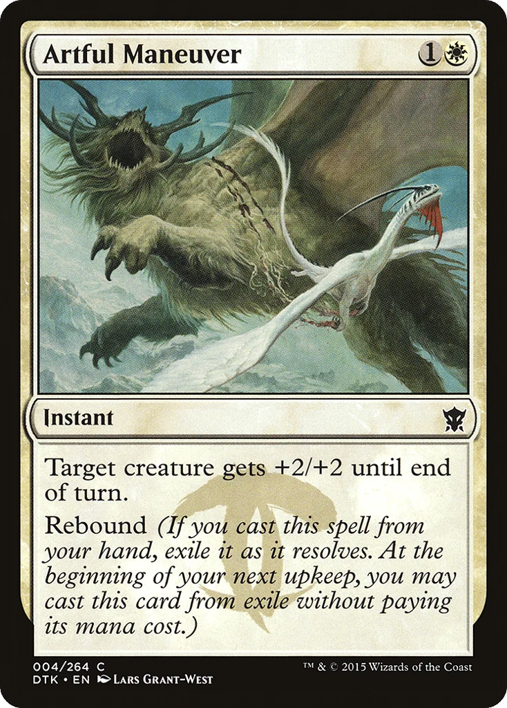 Artful Maneuver · Dragons of Tarkir