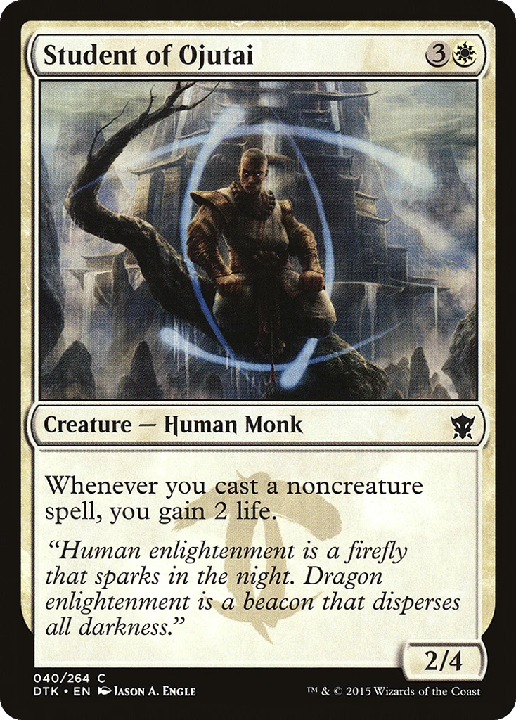 Student of Ojutai · Dragons of Tarkir