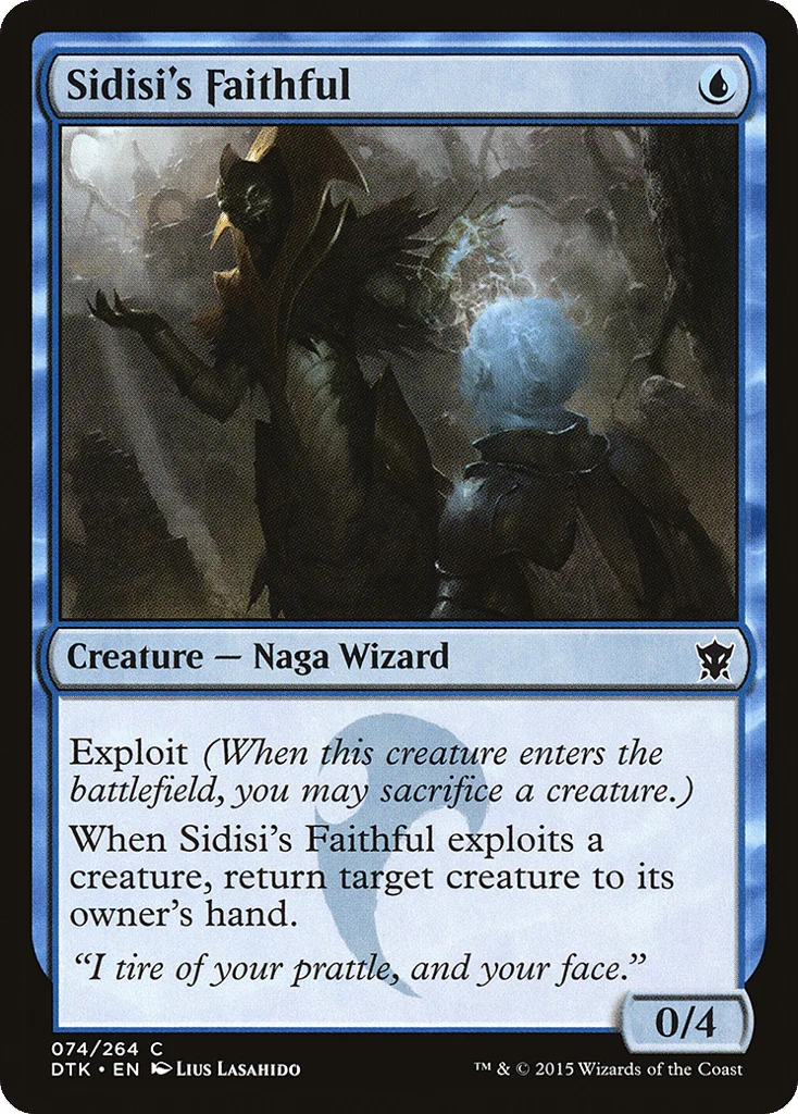 Sidisi's Faithful · Dragons of Tarkir