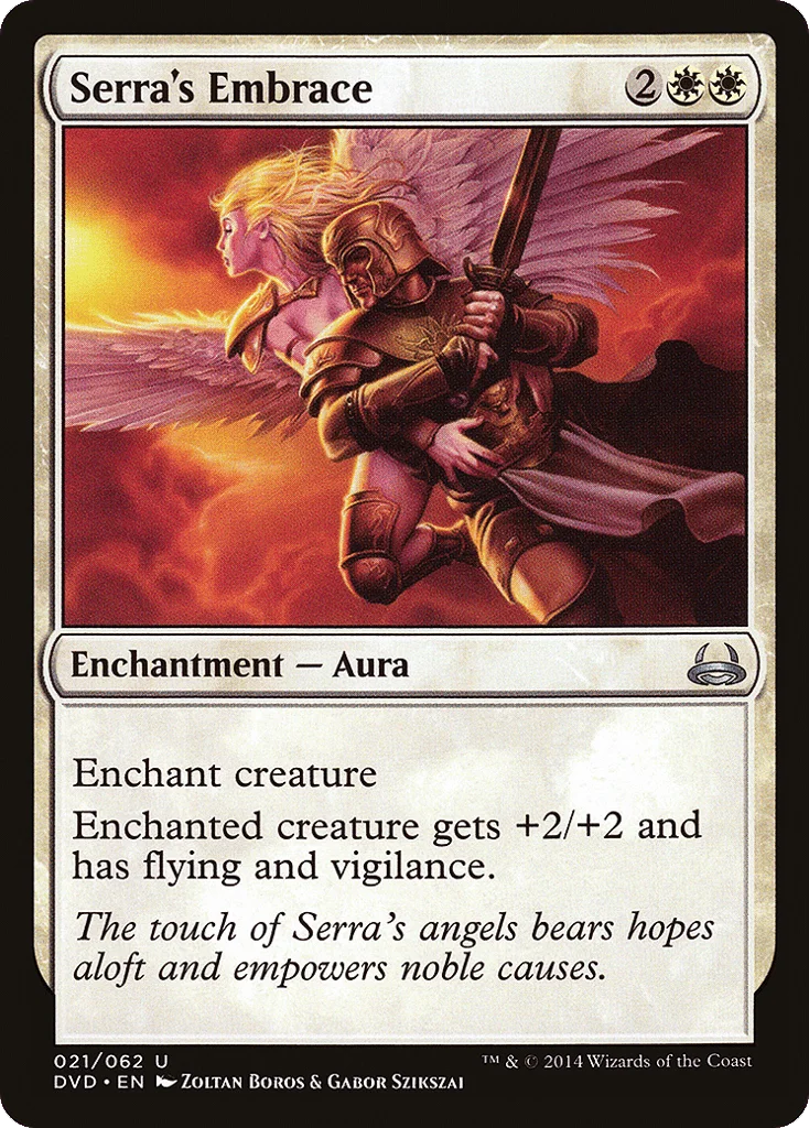 Serra's Embrace · Duel Decks Anthology: Divine vs. Demonic