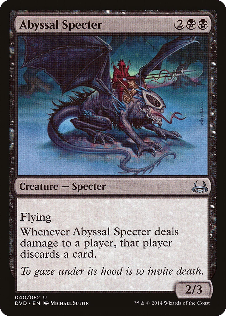 Abyssal Specter · Duel Decks Anthology: Divine vs. Demonic