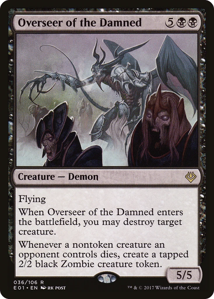 Overseer of the Damned · Archenemy: Nicol Bolas