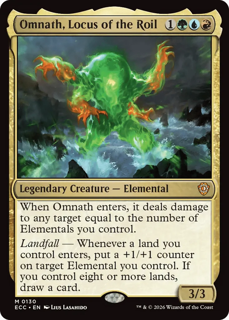 Omnath, Locus of the Roil · Lorwyn Eclipsed Commander
