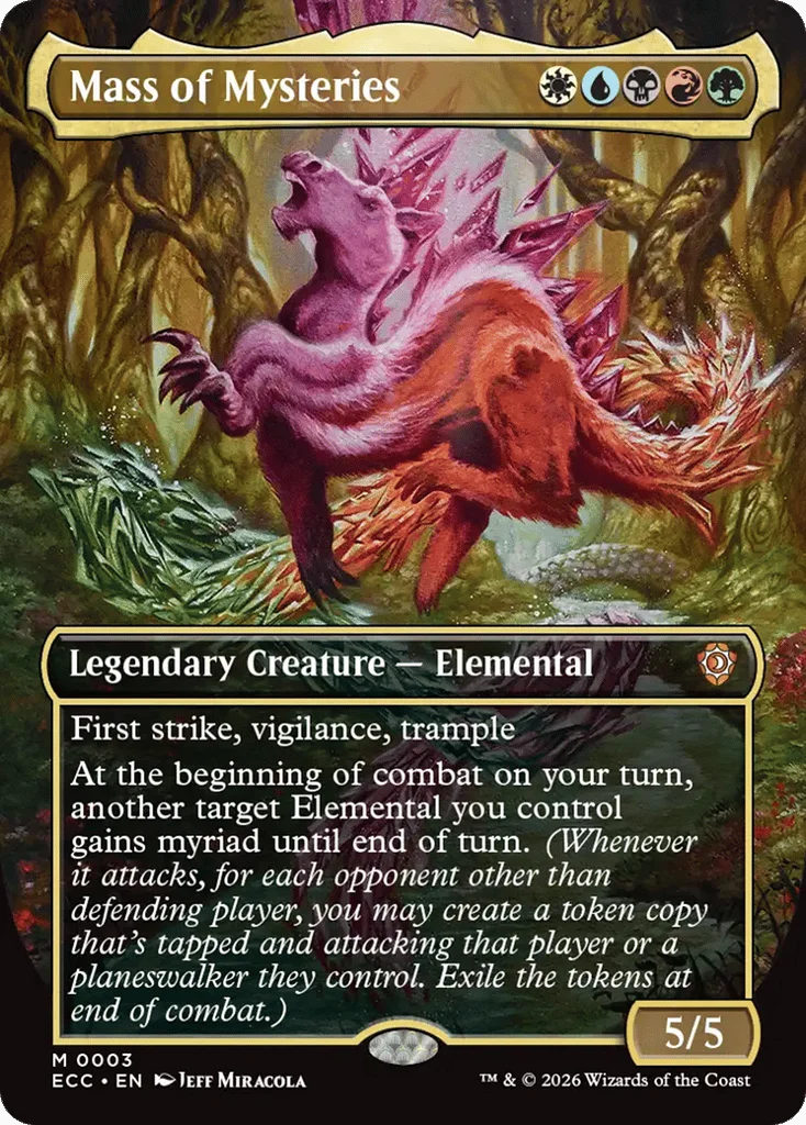 Mass of Mysteries · Lorwyn Eclipsed Commander