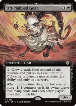 Oft-Nabbed Goat
