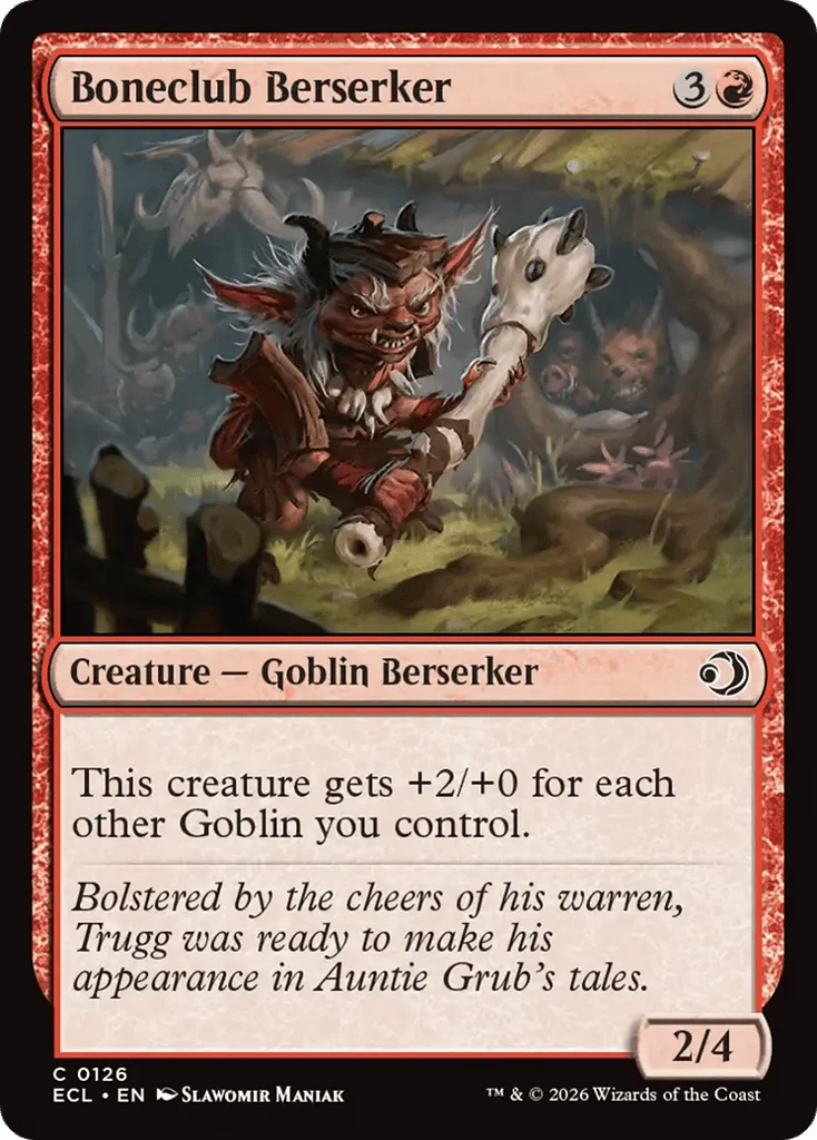 Boneclub Berserker · Lorwyn Eclipsed