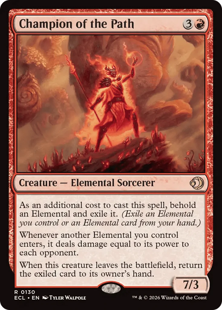 Champion of the Path · Lorwyn Eclipsed