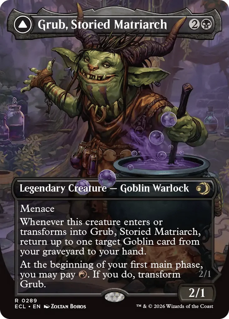 Grub, Storied Matriarch // Grub, Notorious Auntie · Lorwyn Eclipsed