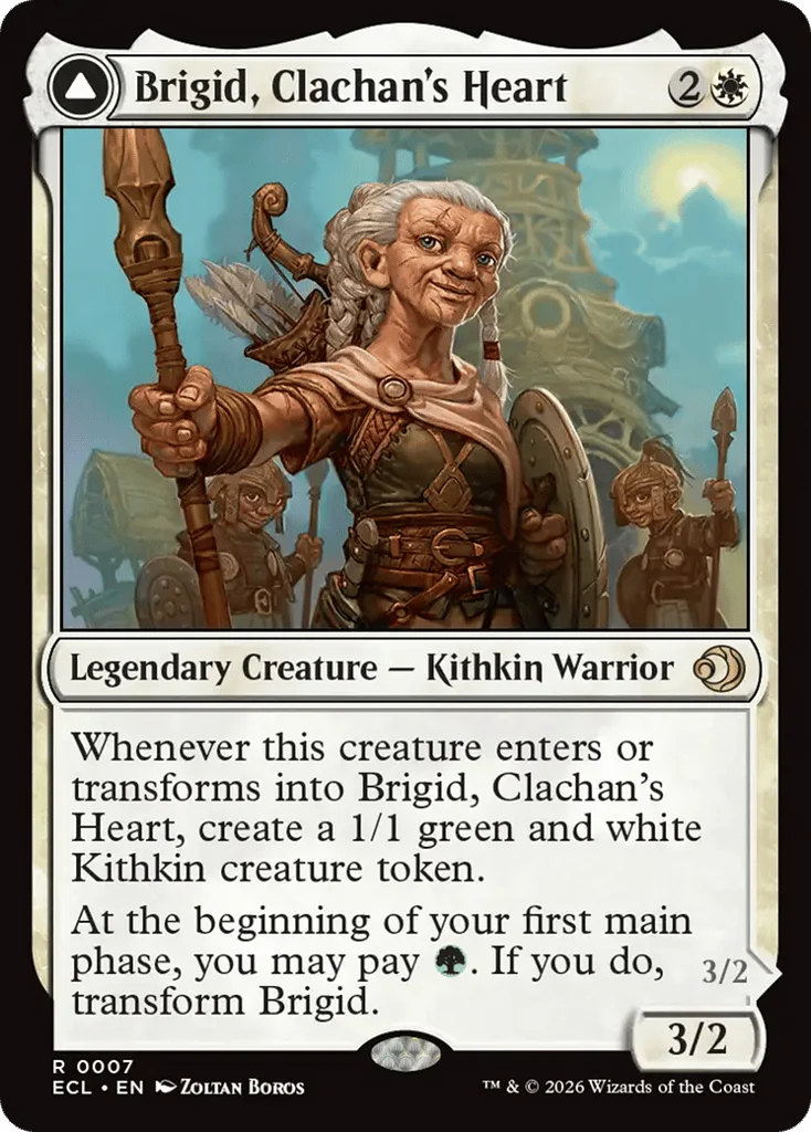 Brigid, Clachan's Heart // Brigid, Doun's Mind · Lorwyn Eclipsed