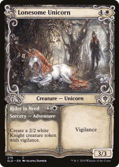 Lonesome Unicorn // Rider in Need