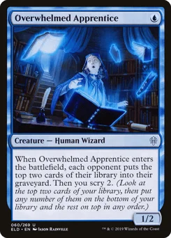 Overwhelmed Apprentice