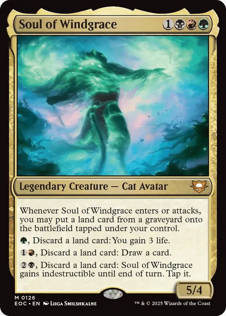 Soul of Windgrace · Edge of Eternities Commander