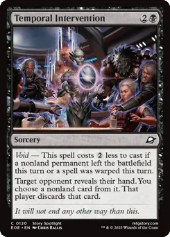 Temporal Intervention