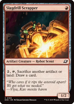 Slagdrill Scrapper