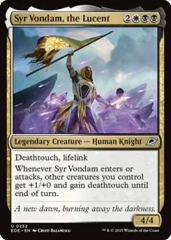 Syr Vondam, the Lucent