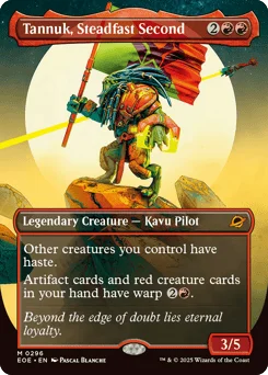 Tannuk, Steadfast Second