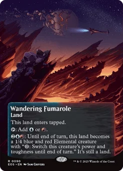 Wandering Fumarole