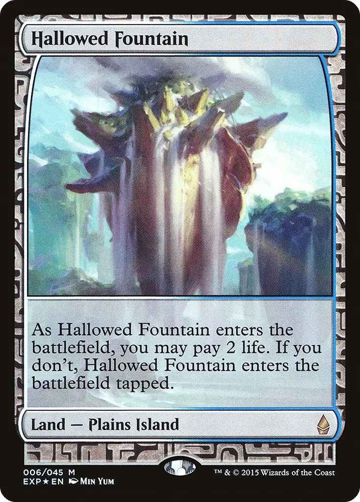 Hallowed Fountain · Zendikar Expeditions