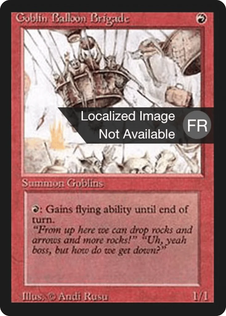 Goblin Balloon Brigade · Foreign Black Border