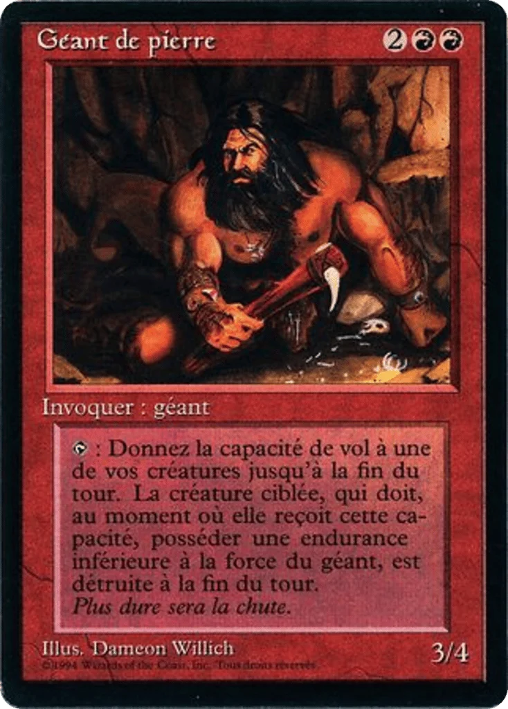 Stone Giant · Foreign Black Border