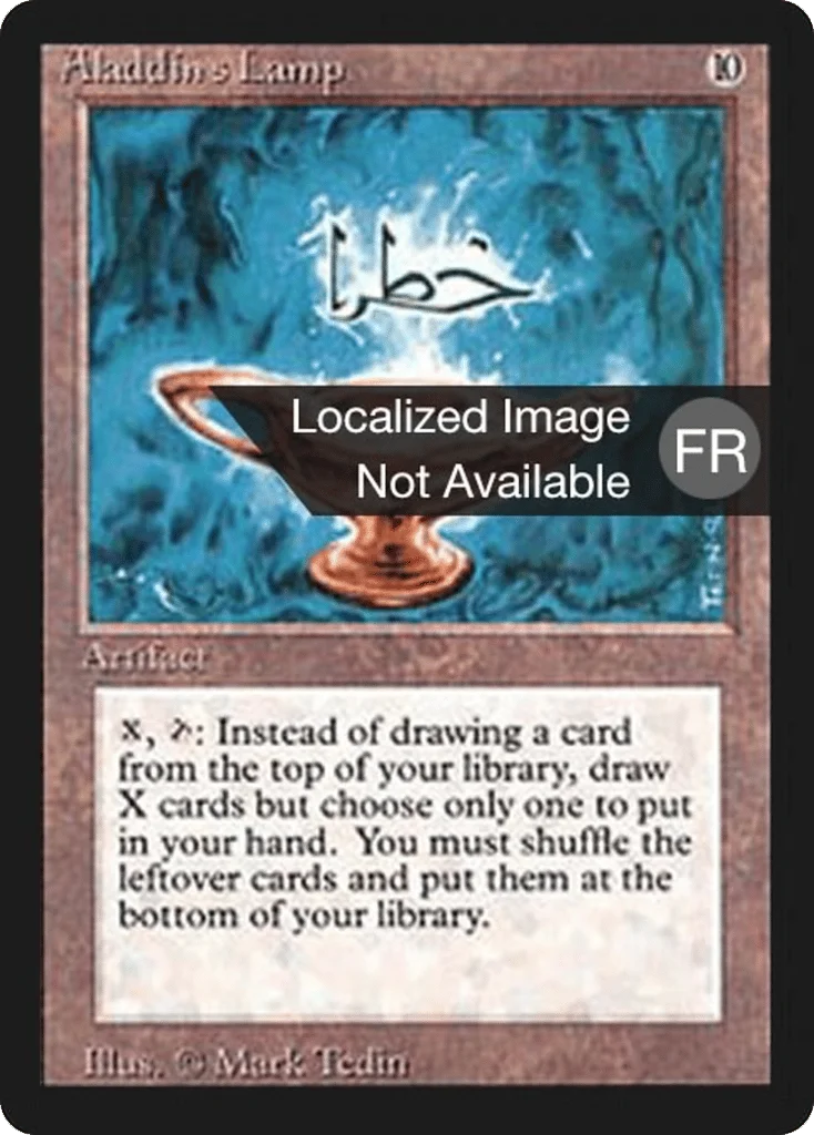 Aladdin's Lamp · Foreign Black Border