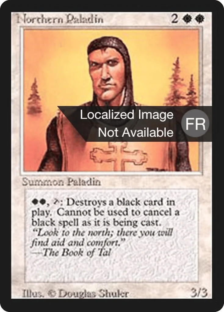 Northern Paladin · Foreign Black Border