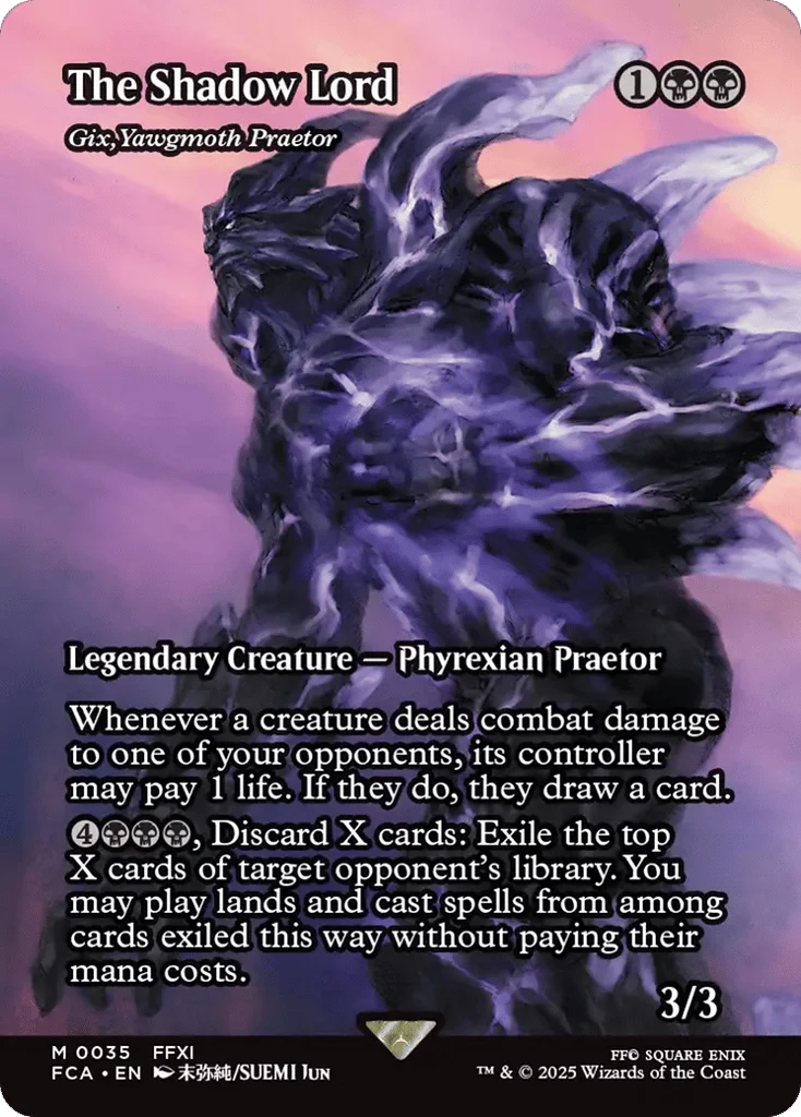 Gix, Yawgmoth Praetor · Final Fantasy: Through the Ages