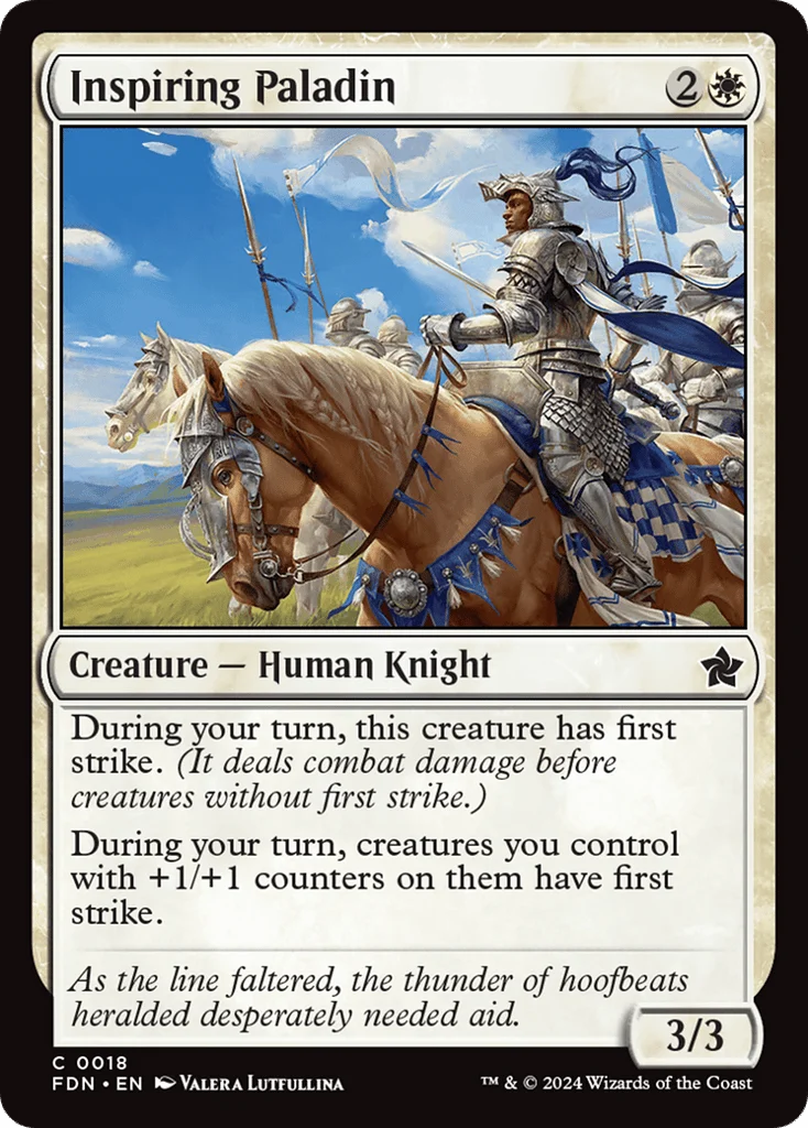 Inspiring Paladin · Foundations