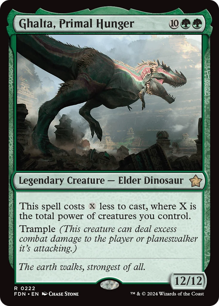 Ghalta, Primal Hunger · Foundations