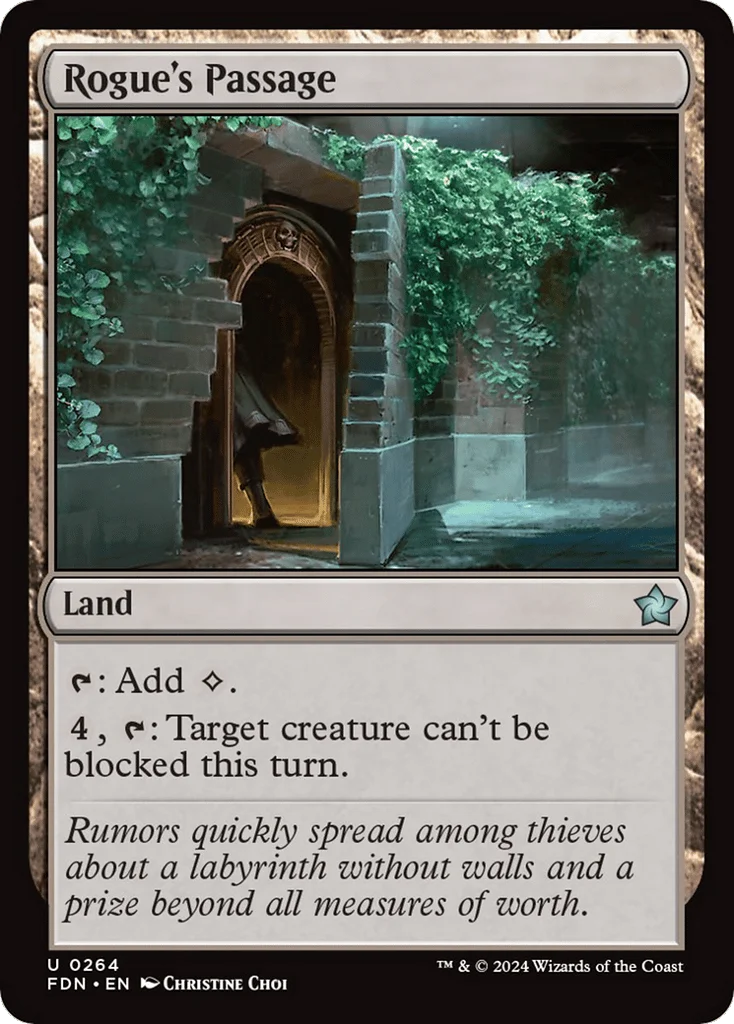 Rogue's Passage · Foundations