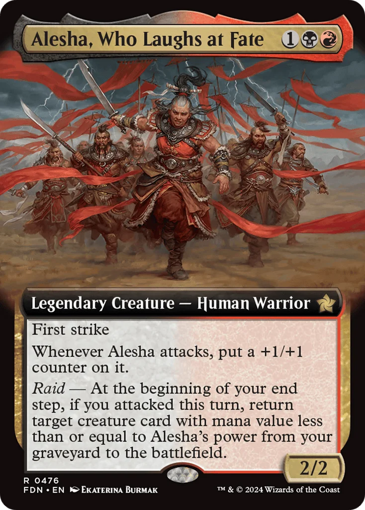 Alesha, Who Laughs at Fate · Foundations