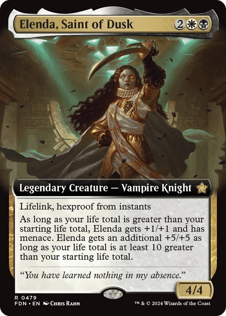 Elenda, Saint of Dusk · Foundations