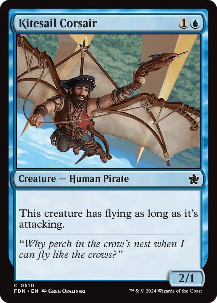 Kitesail Corsair · Foundations