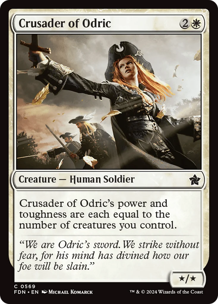 Crusader of Odric · Foundations