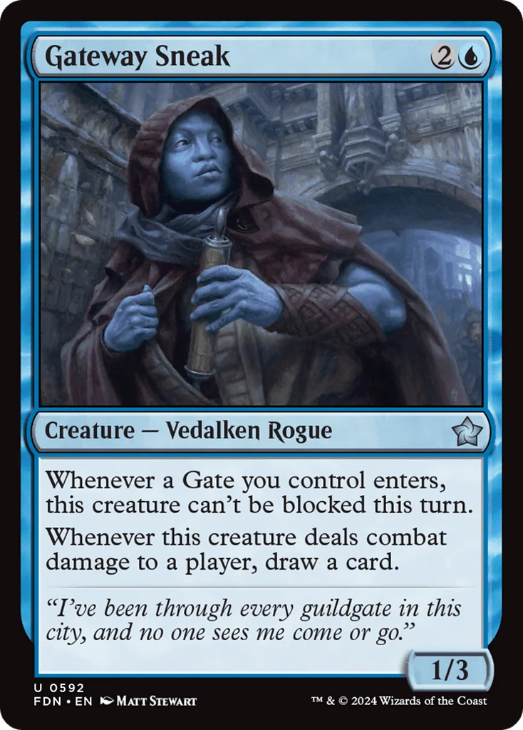 Gateway Sneak · Foundations