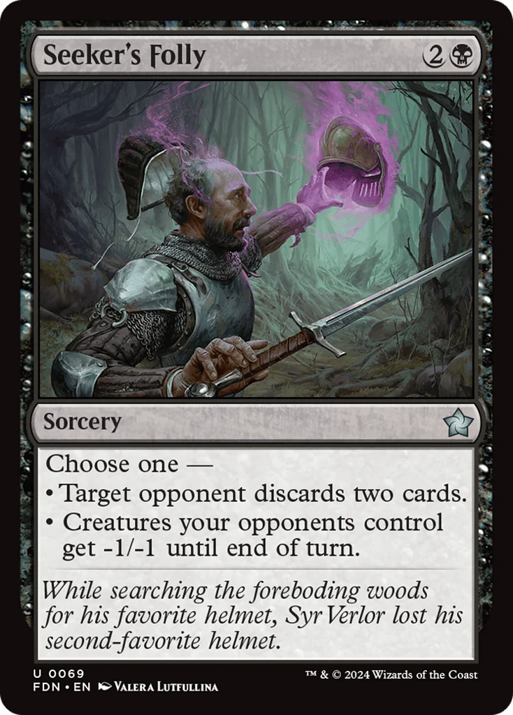 Seeker's Folly · Foundations