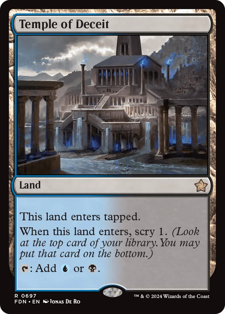 Temple of Deceit · Foundations