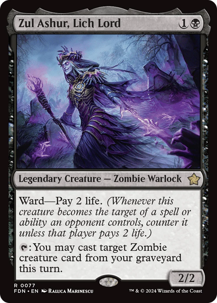 Zul Ashur, Lich Lord · Foundations