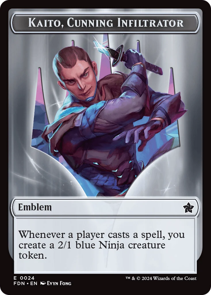 Kaito, Cunning Infiltrator Emblem · Foundations
