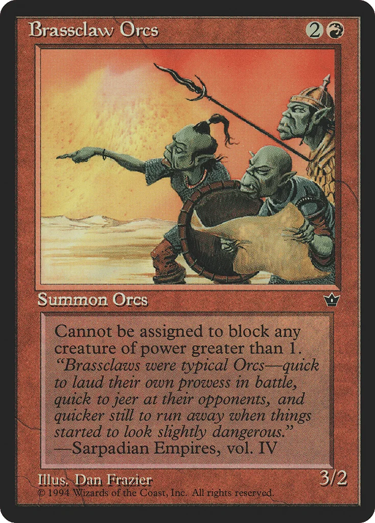 Brassclaw Orcs · Fallen Empires