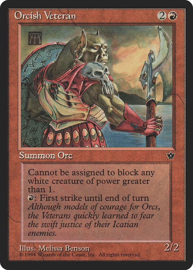 Orcish Veteran · Fallen Empires