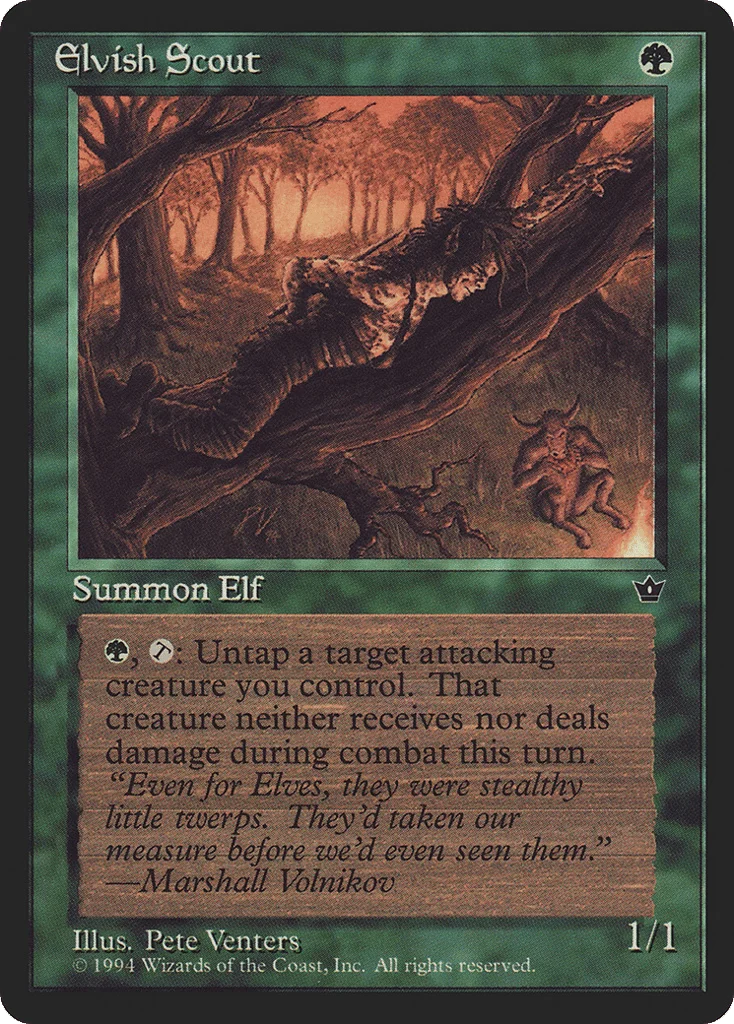 Elvish Scout · Fallen Empires
