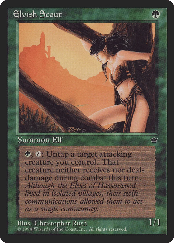 Elvish Scout · Fallen Empires