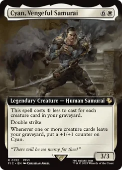 Cyan, Vengeful Samurai