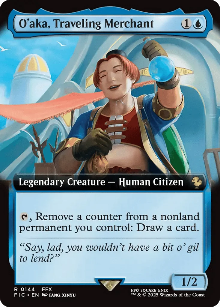 O'aka, Traveling Merchant · Final Fantasy Commander