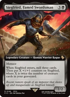 Siegfried, Famed Swordsman